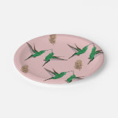 ハミングバーズゴールデンフェザー ペーパープレート (アングル)