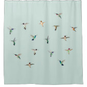 ハミングバーズシャワーカーテン シャワーカーテン (正面)