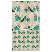 ハミングバーズシリーズデザインワンスモール抱き枕 スモールペーパーバッグ (裏面)