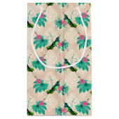 ハミングバーズシリーズデザイン12スモール抱き枕 スモールペーパーバッグ (裏面)