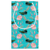 ハミングバーズシリーズデザイン2小抱き枕 スモールペーパーバッグ (裏面)