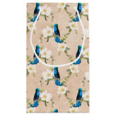 ハミングバーズシリーズデザイン3小抱き枕 スモールペーパーバッグ (裏面)