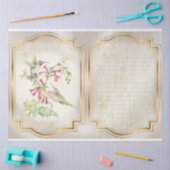 ハミングバーズシリーズデザイン3 薄葉紙 (クラフト)