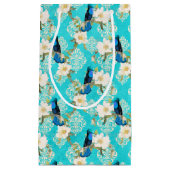 ハミングバーズシリーズデザイン5小抱き枕 スモールペーパーバッグ (正面)