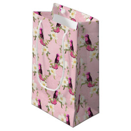 ハミングバーズシリーズデザイン8小抱き枕 スモールペーパーバッグ