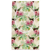 ハミングバーズシリーズデザイン9スモール抱き枕 スモールペーパーバッグ (正面)