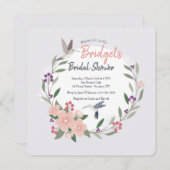 ハミングバーズスクエア招待状 招待状 (正面/裏面)