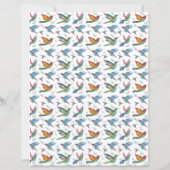 ハミングバーズスクラップブック紙 (裏面)