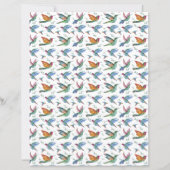 ハミングバーズスクラップブック紙 (正面)