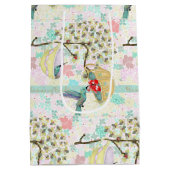 ハミングバーズティーカップフローラ春ガーデン ミディアムペーパーバッグ (裏面)