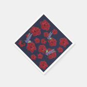 ハミングバーズドリーム スタンダードカクテルナプキン (角)