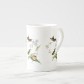 ハミングバーズナチュラルヒストリー骨中国マグカップ ボーンチャイナマグカップ (正面右)