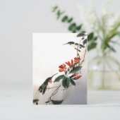 ハミングバーズハガキ ポストカード (スタンド正面)