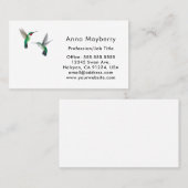 ハミングバーズビジネスカード 名刺 (正面/裏面)