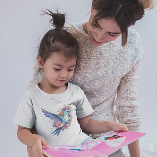 ハミングバーズフローラブーケバースデーパーティー Tシャツ