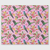 ハミングバーズラッピング紙 ラッピングペーパー (フラット)