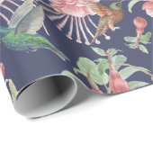 ハミングバーズラッピング紙 ラッピングペーパー (ロールコーナー)