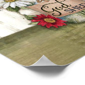 ハミングバーズ神が彼の恵みの引っ越し祝いパーティー贈り物を流す ポスター (角)