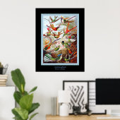 ハミングバーズ~エルンストヘイケル ポスター (ホームオフィス)