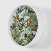 ハミングバーズ – エルンスト・ヘイケル 壁時計 (傾斜)