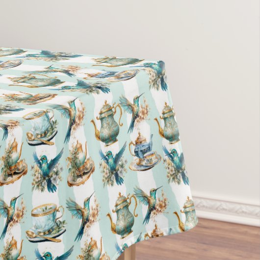 ハミングバードでお茶の時間 テーブルクロス (インサイチュ)
