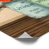 ハミングバードとケシの神は、あなたがいると言う ポスター (角)