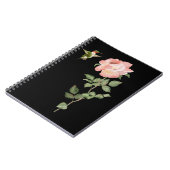 ハミングバードとバラ ノートブック (左側)