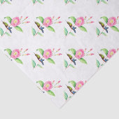 ハミングバードとヒビスカス 薄葉紙 (詳細)