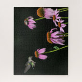 ハミングバードとビー共有Aコンフォローア ジグソーパズル (縦)