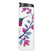 ハミングバードとフローラ タンブラー (回転右)