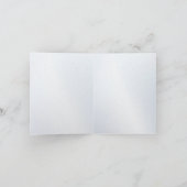 ハミングバードとブルーウェーブ誕生日招待 招待状 (内部)