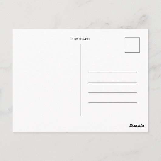 ハミングバードとブルージェイ自然 ポストカード (裏面)