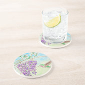 ハミングバードとワ絵画ステリア コースター (側面)