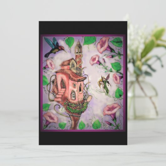 ハミングバードと妖精の城 サンキューカード (スタンド正面)