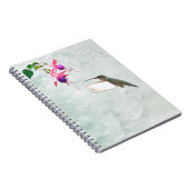 ハミングバードと暗い赤紫色 ノートブック (右側)