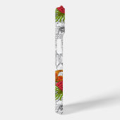 ハミングバードと熱帯性花束 Case-Mate iPhoneケース (裏面 / 右)