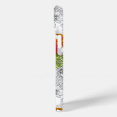 ハミングバードと熱帯性花束 Case-Mate iPhoneケース (裏面 / 左)