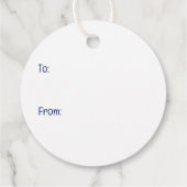 ハミングバードと石積み夜空銀河系鳥 フェイバータグ (裏面)