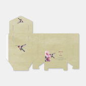 ハミングバードと結婚ハイビスカス | イエロー フェイバーボックス (折り畳みなし)