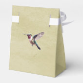 ハミングバードと結婚ハイビスカス | イエロー フェイバーボックス (裏面サイド)