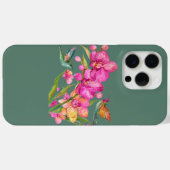 ハミングバードと蘭 Case-Mate iPhoneケース (裏面 (横))