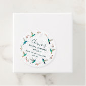 ハミングバードのブライダルシャワープレゼントタグ フェイバータグ (インサイチュ)