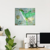 ハミングバードの夢を見る ポスター (ホームオフィス)