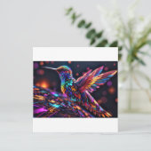 ハミングバードの年：月々の旅 招待状 (スタンド正面)