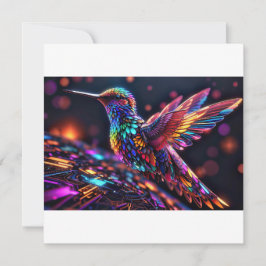 ハミングバードの年:月々の旅 招待状