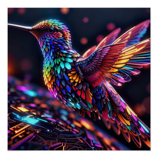 ハミングバードの年: 月ごとの旅 ポスター (正面)