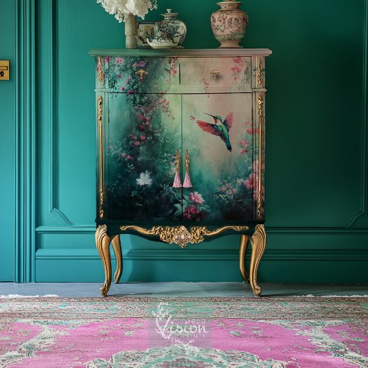 ハミングバードの飛行、イーサリアフローラ 薄葉紙