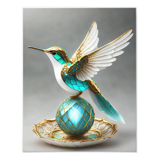 ハミングバードアイランドレムリアンコンチネンタルガーディアン フォトプリント            (正面)