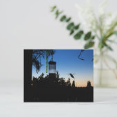 ハミングバードアットサンセット ポストカード (スタンド正面)