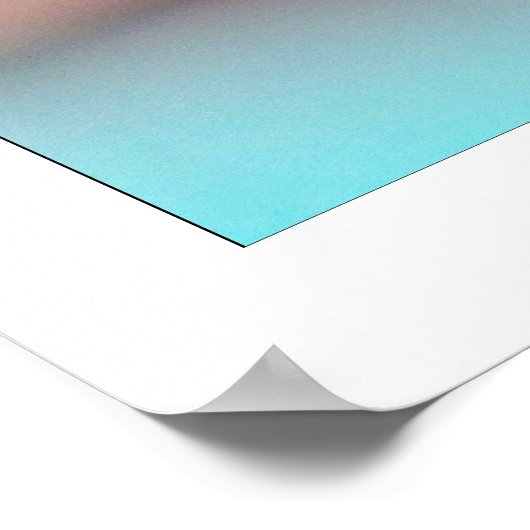 ハミングバードアニマル野生動物フローラ ポスター (角)